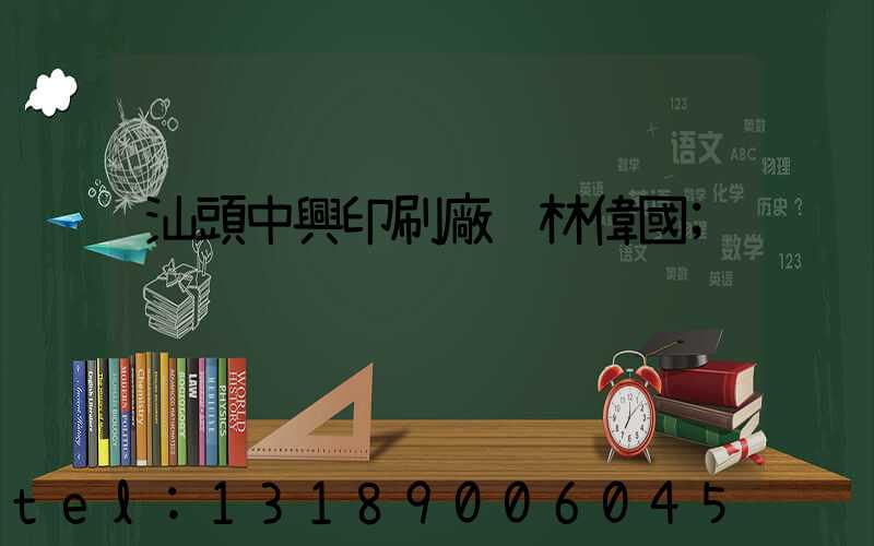 汕頭中興印刷廠 林偉國